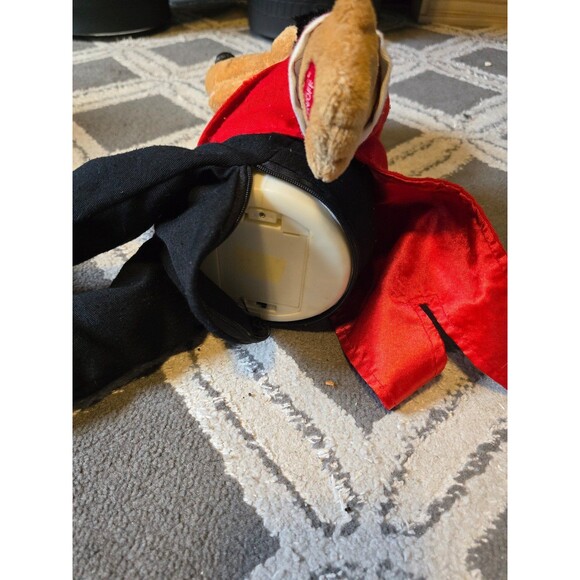 PBC International Musical 20" Big Bad Wolf Plush Doll Red Tuxedo - Picture 2 of 2